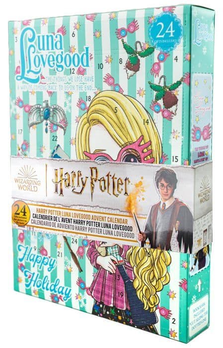 Cinerepliker Harry Potter adventskalender - Luna Lovegood adventskalender - officiell licens