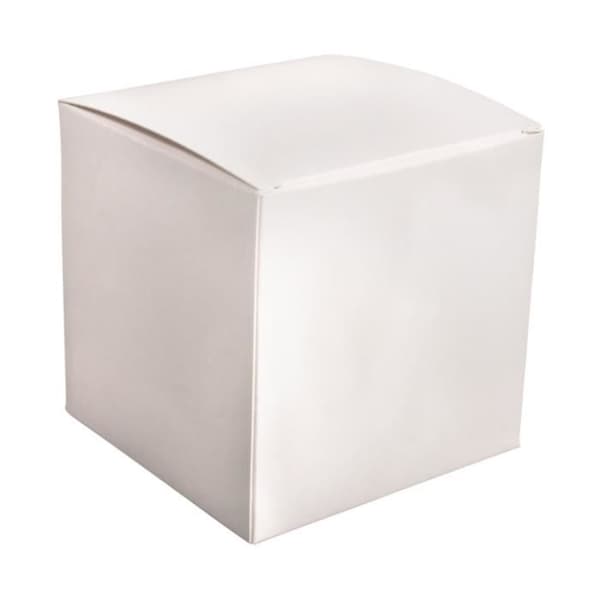 Viklåda - RAYHER - Vit - Set med 6 hopfällbara lådor - 10x10x10cm