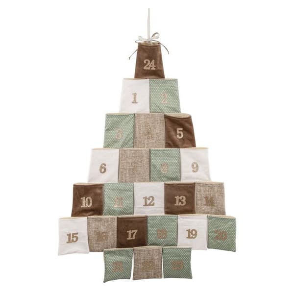 Adventskalender Hängträd, 95x64cm, 1 st.