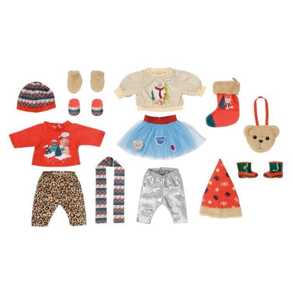 Adventskalender - ZAPF CREATION - BABY BORN - 43 cm - Fällbar - Tillbehör för docka
