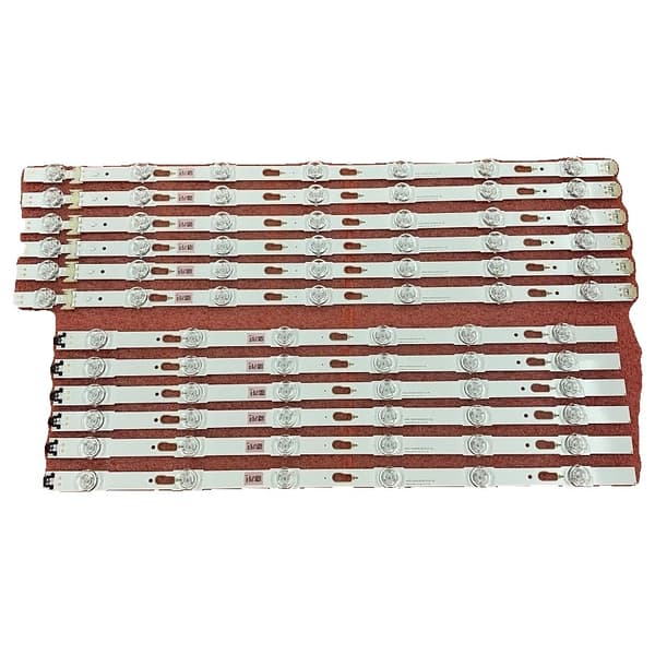LED-taustavalo nauha, yhteensopiva Samsung UE50MU6120K:n ja UE50MU6105K:n kanssa.