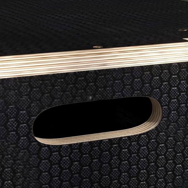 Rootz Box Jump Plyometrics - Jump Box - Fitness Box - Muscle Building - 41/51/61H CM - Beech Wood - CrossFit & Boxing Training