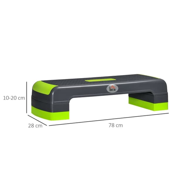 Aerobic Stepper, 78x28 cm, Grøn