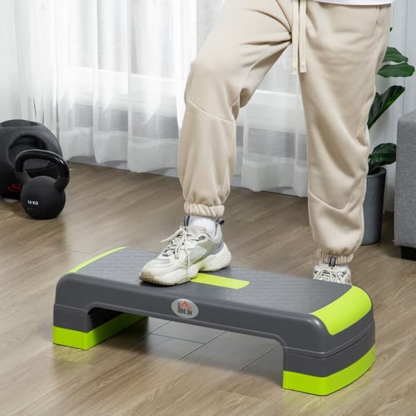 Aerobic Stepper, 78x28 cm, Grøn