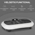 Miniatyrbild 4 av 9: Vibrationsplatta Fitnessapparat, 73x40x13 cm, Svart och Vit