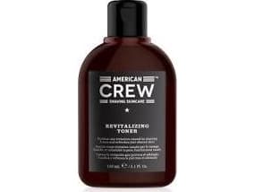 American Crew Revitalizing Toner, Män, Alla hudtyper, kyla, Utjämnande, Mjukgörande, Lugnande, All ages, 150 ml, Allantoin, Aloë vera, Bacillus ferme
