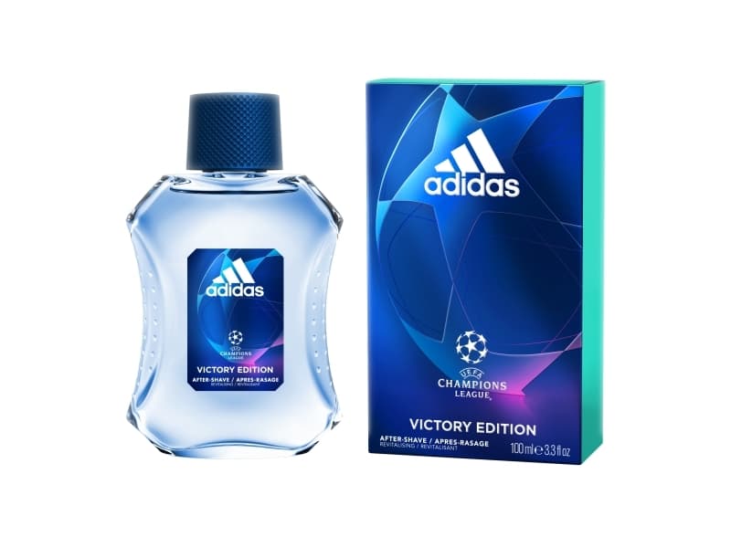 Adidas UEFA Champions League Victory Edition, After shave-balsam, Normal hud, 200 ml, ALCOHOL DENAT., AQUA/WATER/EAU, PEG-40 HYDROGENATED CASTOR OIL,