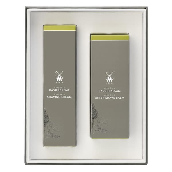 Mühle Shaving Care Aloe Vera Rakkräm och After Shave Presentförpackning