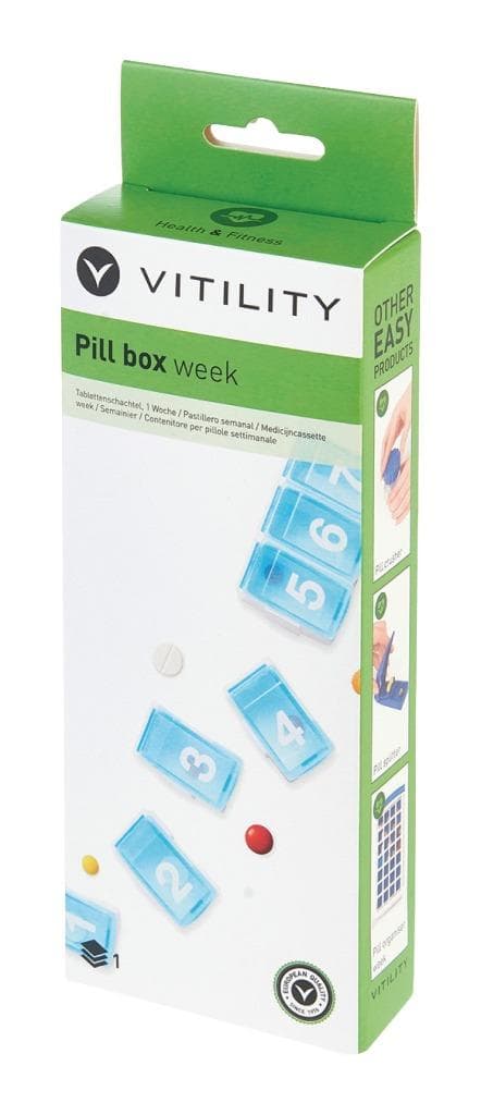 Vitility VIT-70610250 Medicinlåda för en vecka