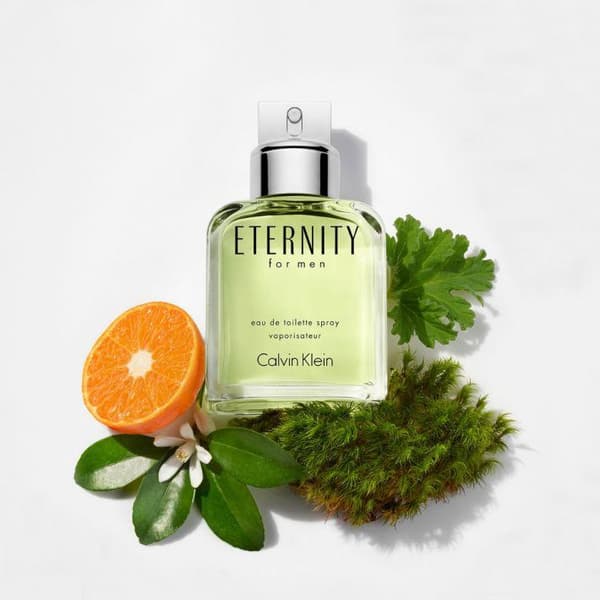 Calvin Klein Eternity EDT 100ml+Hair & Body Wash 100ml+Burberry Pouch Bag