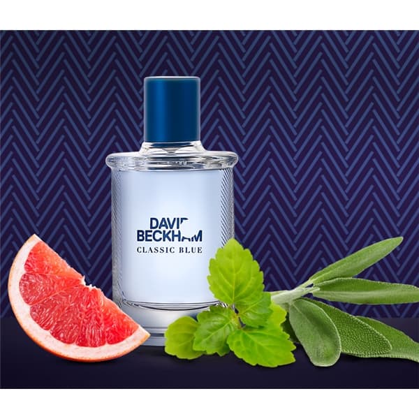 David Beckham Classic Blue EDT 90ml + Hair&Body Wash 200ml