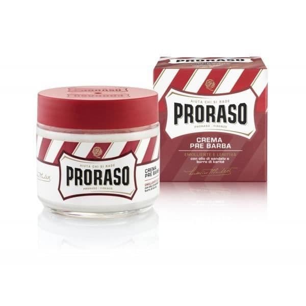 Pre Shave Cream 100ml - Hårt skägg - Röd