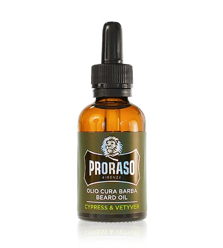 PRORASO Cypress & Vetyver beard oil for men 30 ml