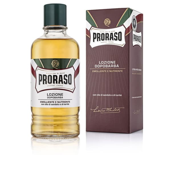 PRORASO PROFESSIONAL after shave lotion sandalwood-carite 400 ml