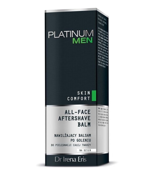 Fuktgivande aftershavebalsam för män Platinum Dr Irena Eris, 50 ml