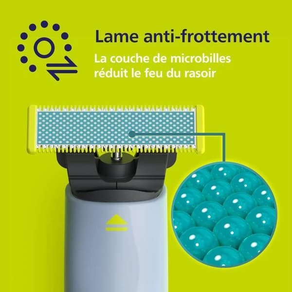 Philips OneBlade Första Rakning - Hybrid elektriskt rakhyvelsystem för tonåringar