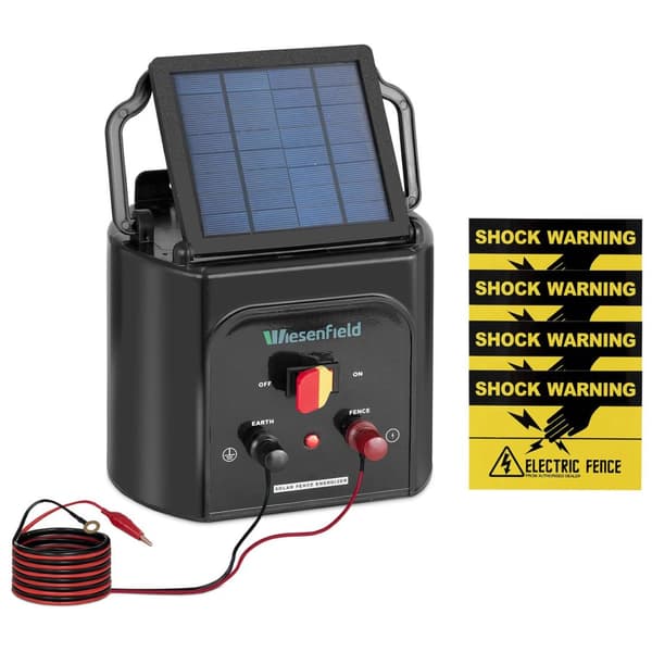 Solar shepherd energizer för elstängsel upp till 15 km 0,8 J