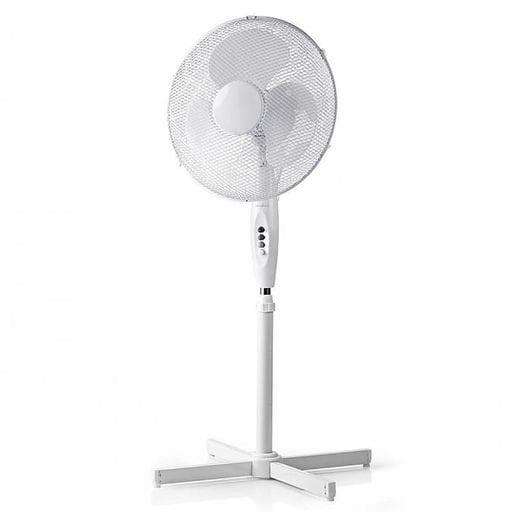 Golvfläkt vit 40cm Sandberg