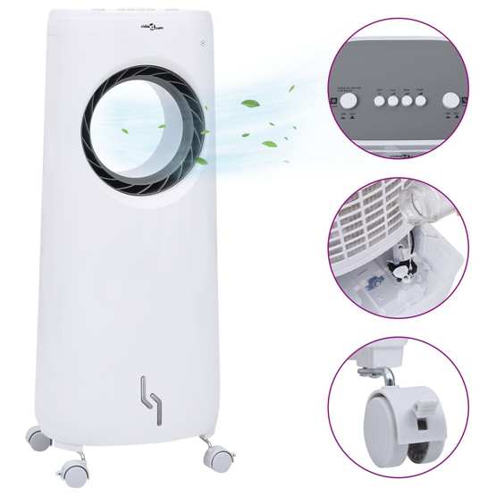 Portabel Luftkylare 2-I-1 80 W