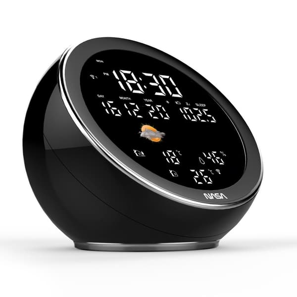 Nasa weather station + speaker BT WSP1500, black