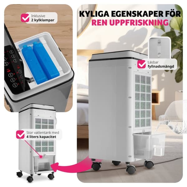 Luftkylare AC - vit