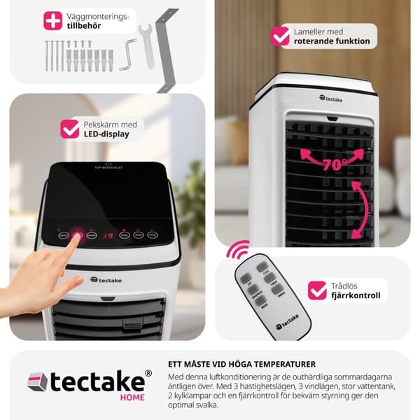 Luftkylare AC - vit