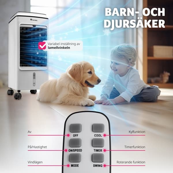 Luftkylare AC - vit
