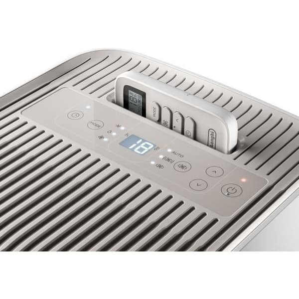 PAC ES72 DELONGHI mobil luftkonditionering - 2100W - Fläkt och avfuktare - R290 gas - 8 300 Btu/h