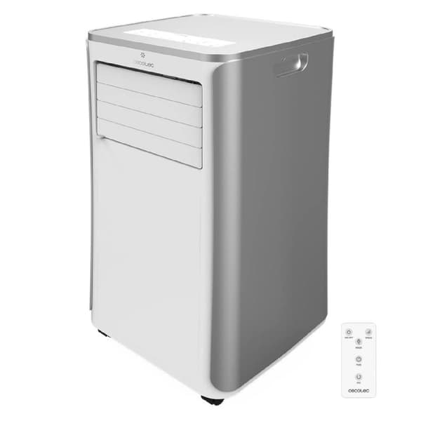 Cecotec Forceclima 9100 Soundless Led 20 M² Bærbar Aircondition Hvid One Size / EU Plug Grå