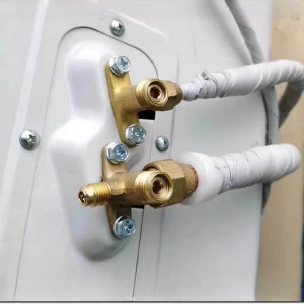 INF 2-Pack Mässing Air Conditioner avstängningsventillock