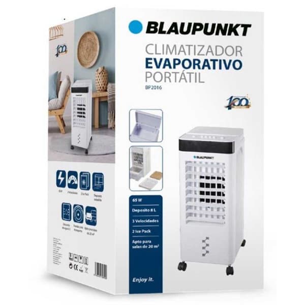 Blaupunkt Bp2016 Bærbar Aircondition Og Luftfugter