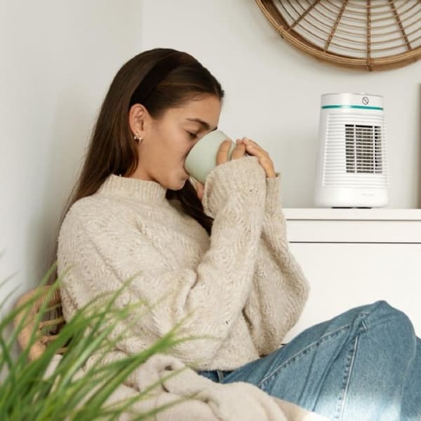 Cecotec Bordsvärmare i keramik ReadyWarm 1550 Max Ceramic Rotate Vit