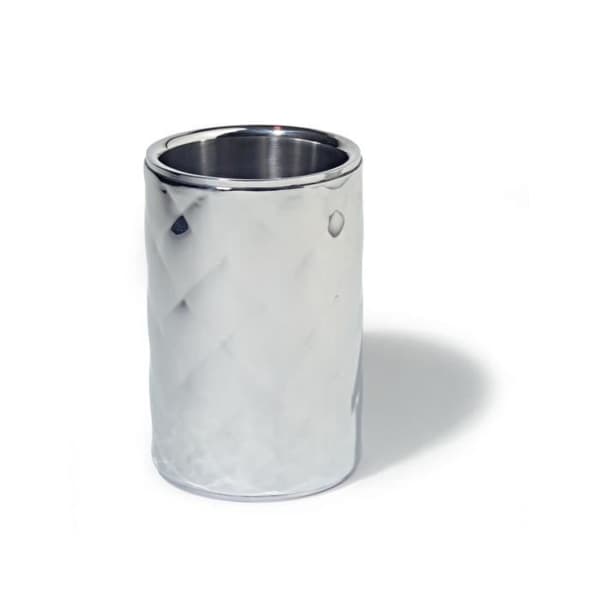 Dubbelväggig Isbehållare - Alessi - MSA11 - Rostfritt Stål 18/10 - Kapacitet 130 cl - Ø12.50 cm
