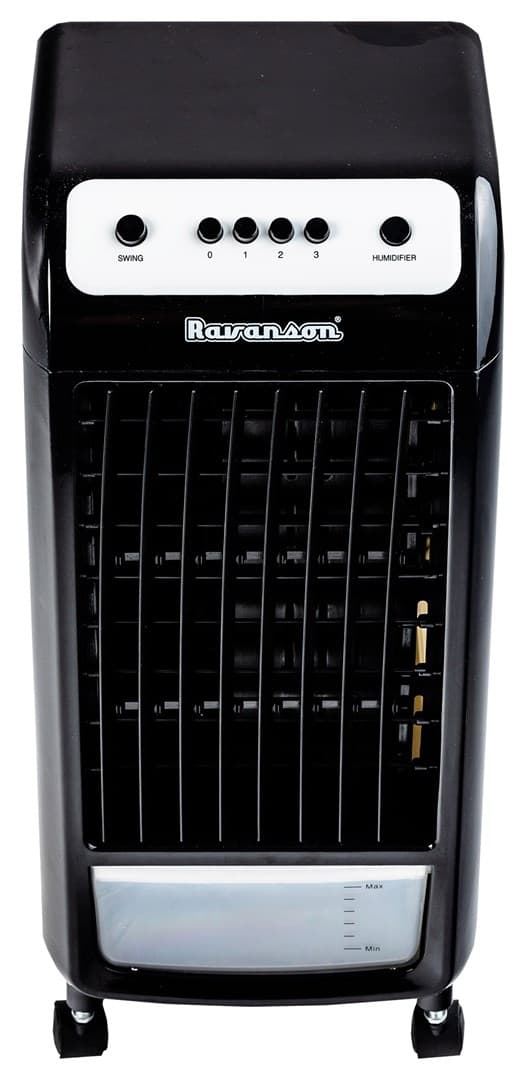Luftkøler Ravanson KR-1011 4 L 75 W Sort, Sølv, Hvid
