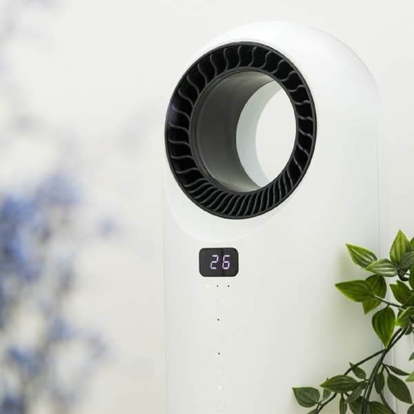 Cecotec Lågförbrukning Uppvärmning Ready Warm 8400 Bladeless Connected. Effekt 1500 W, Wifi, Fjärrkontroll, LED-skärm, Touch, 3