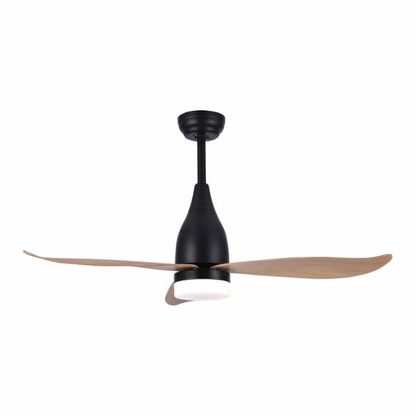 Takfläkt med belysning EDM 33815 Kattegat Svart 15 W 18 W 2190 Lm