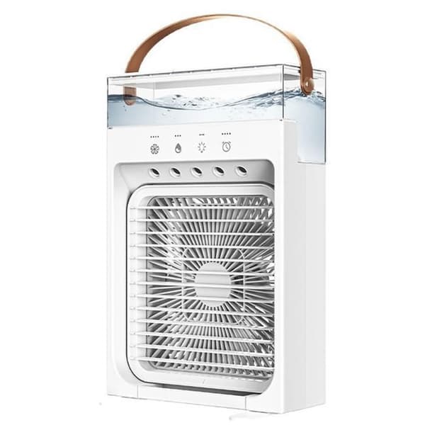 TD® Kylning Mini Luftkonditionering Kontor Hem Bärbar Luftkylare Befuktning Desktop Kylfläkt