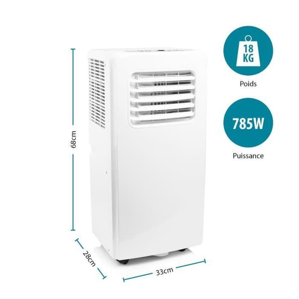 Tristar Luftkonditionering AC-5477 7000 BTU 780 W Vit