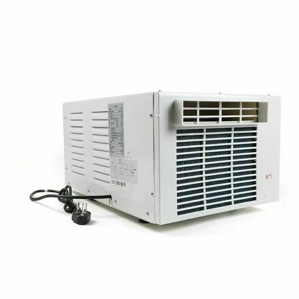 Mini mobil airconditioner, fjernbetjening, lav støjdrift,HVID