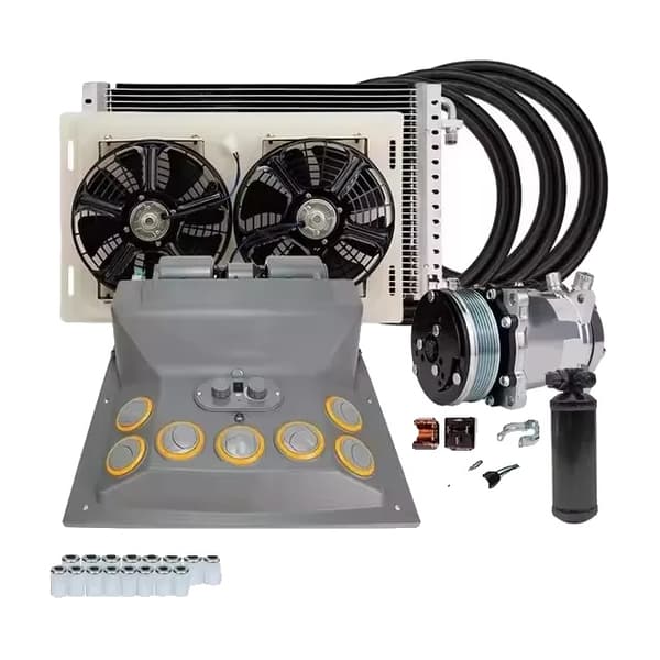 Universellt luftkonditioneringskit, 22000 BTU kylkapacitet, hållbar aluminiumspole,6PK-12V