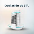 Miniatyrbild 4 av 5: Cecotec Bordsvärmare i keramik ReadyWarm 1550 Max Ceramic Rotate Smart Vit