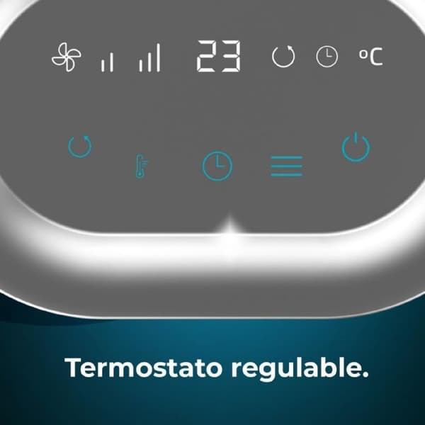 Cecotec Bordsvärmare i keramik ReadyWarm 1550 Max Ceramic Rotate Smart Vit