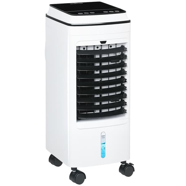 Rootz Air Cooler - Fan - Aircondition - Fjernbetjening - 3 tilstande - 24 x 28,5 x 60,5 cm - forfriskende brise