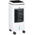 Miniatyrbillede 10 af 10: Rootz Air Cooler - Fan - Aircondition - Fjernbetjening - 3 tilstande - 24 x 28,5 x 60,5 cm - forfriskende brise