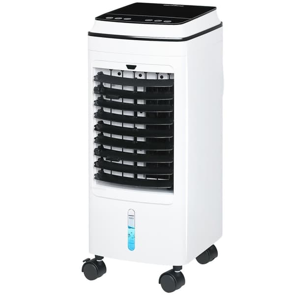 Rootz Air Cooler - Fan - Aircondition - Fjernbetjening - 3 tilstande - 24 x 28,5 x 60,5 cm - forfriskende brise