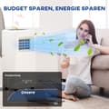 Miniatyrbild 4 av 9: Luftkonditionering, Mobil 3-i-1, 33x28x71 cm, Vit