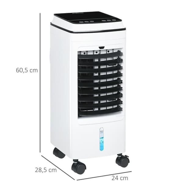 Aircondition, 3 i 1, 24x28.5x60.5 cm, Hvid