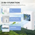Miniatyrbillede 5 af 9: Aircondition, 3 i 1 Mobil, 37x32x78 cm, Hvid