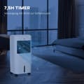 Miniatyrbillede 8 af 9: Aircondition, 3 i 1 Mobil, 37x32x78 cm, Hvid