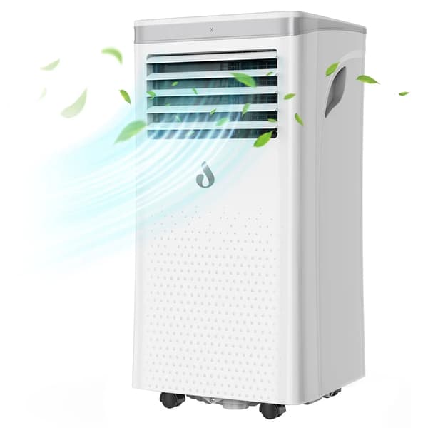 Bærbar Aircondition, 7000BTU Kølekapacitet, 2 Vindhastigheder,Luko A011D1-7K